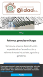 Mobile Screenshot of construccionescalidad.org